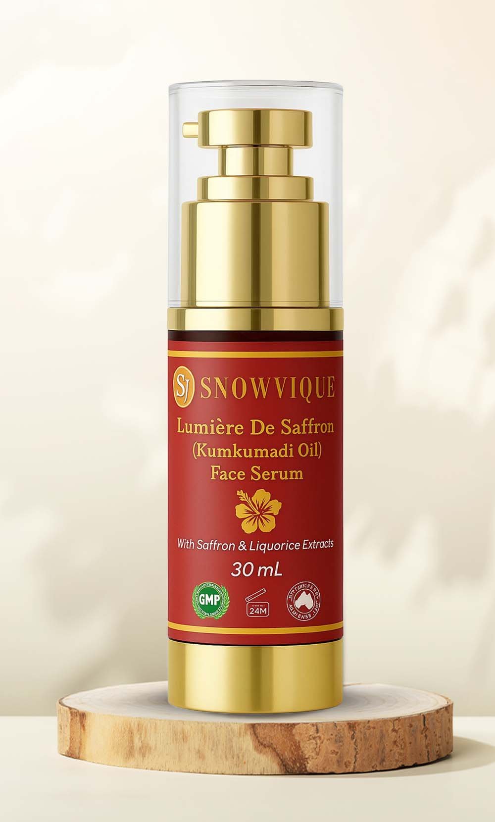 SNOWVIQUE Lumiere De Saffron (Kumkumadi Oil) Face Serum - Image 2